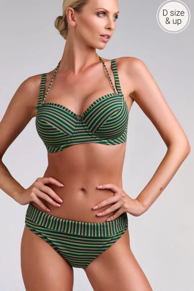 Cheap Marlies Dekkers Lingerie holi vintage haut de bikini balconnet plongeant botanicalgarden