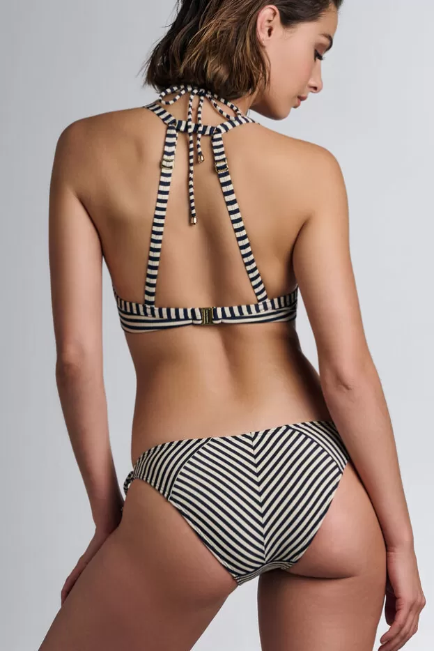 Store Marlies Dekkers Lingerie holi vintage push up bikini top blue-ecru