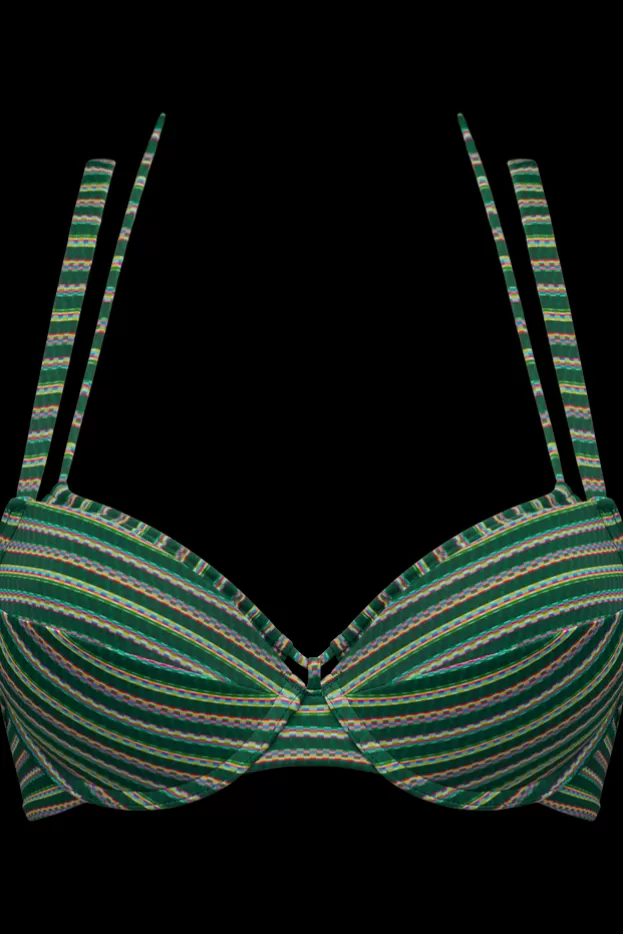 Sale Marlies Dekkers Lingerie holi vintage push up bikini top botanicalgarden